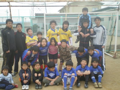 奈良デフキッズSCとの合同練習